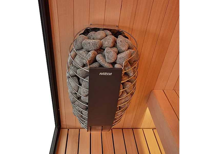 Sauna traditionnel Boreal® CELEST 180 - 4 places - 180*180*210 cm
