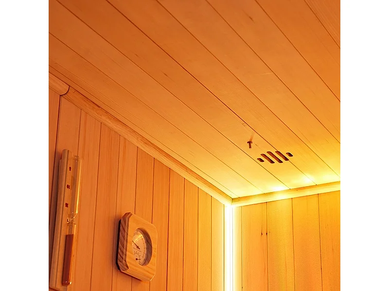 Sauna traditionnel Boreal® CELEST 180 - 4 places - 180*180*210 cm
