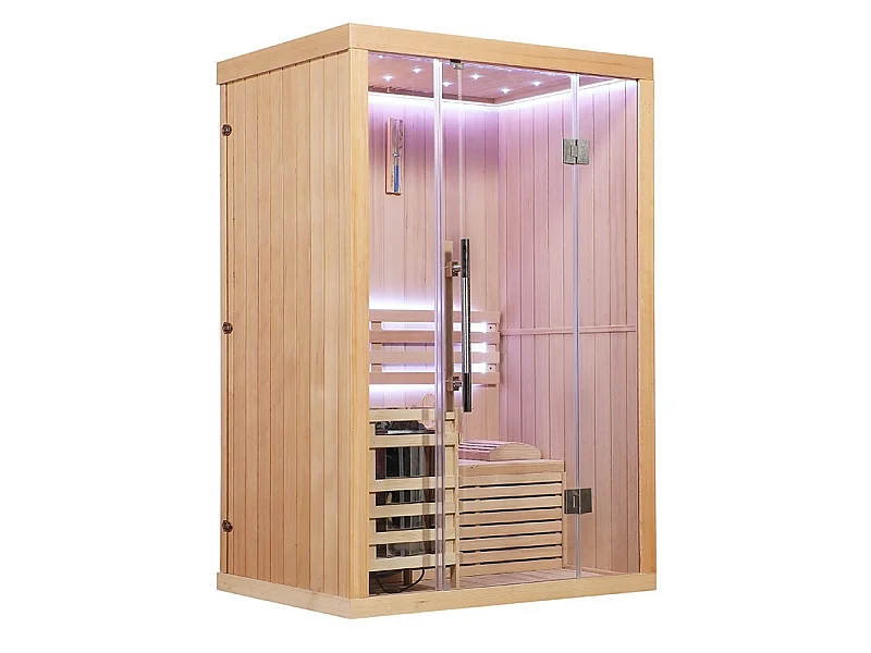 Sauna finlandais Nordica® Vapeur V12 - 1-2 places - 130 x 100 x H.200