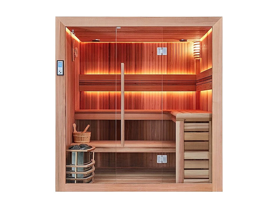 Sauna Boreal® Evasion 200 VIP - le sauna vapeur traditionnel de luxe