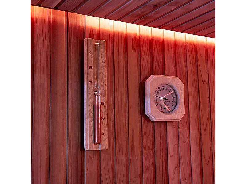 Sauna Boreal® Evasion 200 VIP - le sauna vapeur traditionnel de luxe