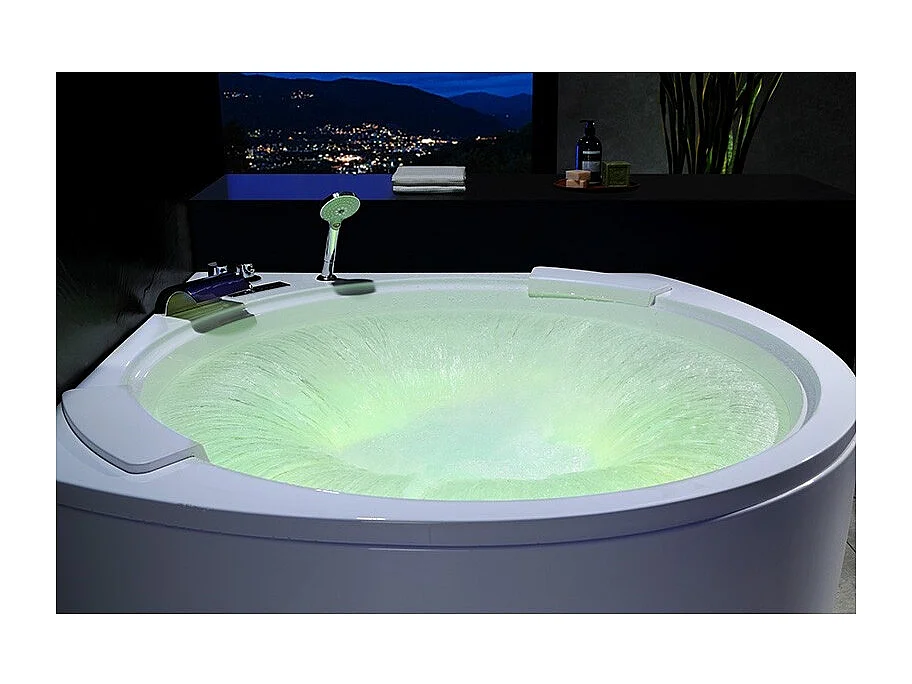 Baignoire balneo d'angle ELIXIR 360 Archipel® 150x150