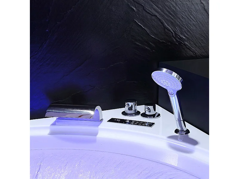 Baignoire balneo d'angle ELIXIR 360 Archipel® 150x150