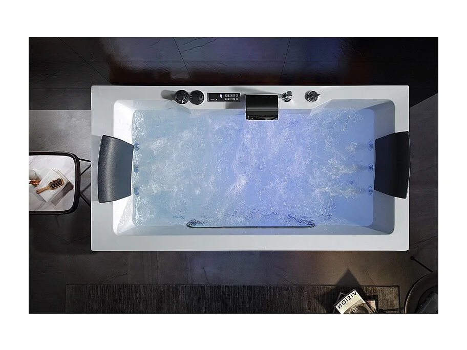 Baignoire balneo Riviera CONCEPT ARCHIPEL® 180x90