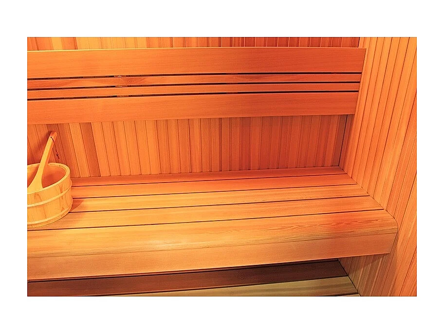 Sauna Boreal® Evasion 160 - sauna de luxe en cèdre rouge 3 personnes