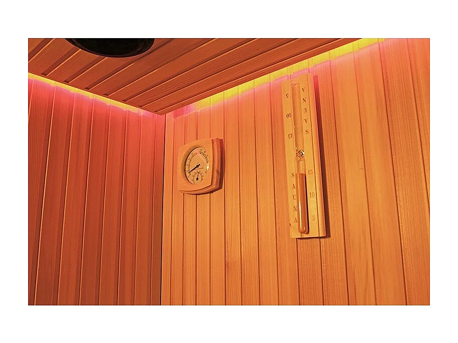 Sauna Boreal® Evasion 160 - sauna de luxe en cèdre rouge 3 personnes