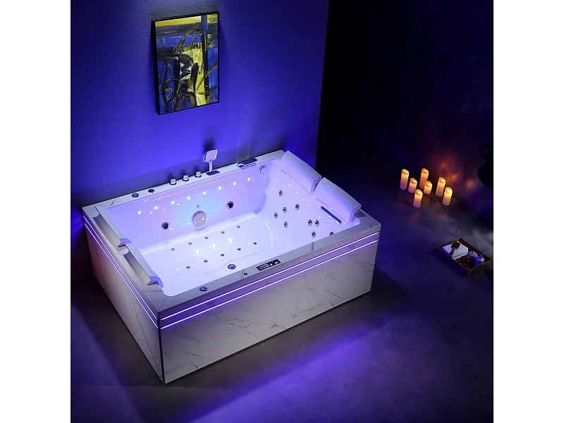 Baignoire balnéo thérapeutique Archipel® ALTESS DUO - 190*140 cm