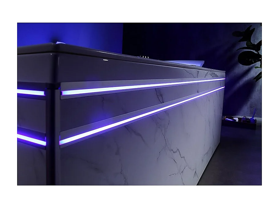 Baignoire balnéo thérapeutique Archipel® ALTESS DUO - 190*140 cm