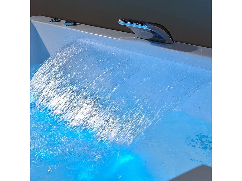 Baignoire balneo EDEN DUO 180 2 à 4 places ARCHIPEL® 180x120