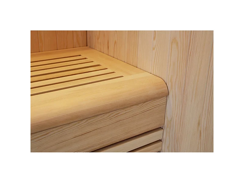 Sauna d'angle Boreal® Evasion Baltik 3/4 places - 160x160x210 cm