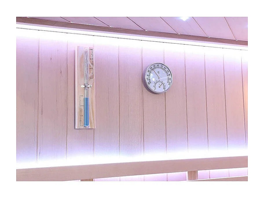 Sauna finlandais Nordica® Vapeur V23-S (1 à 2 places) - 130 x 120 x H.200