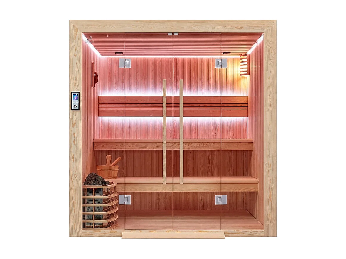Sauna Boreal® Siberia PRO 200 - 4 à 6 personnes 200x170x210