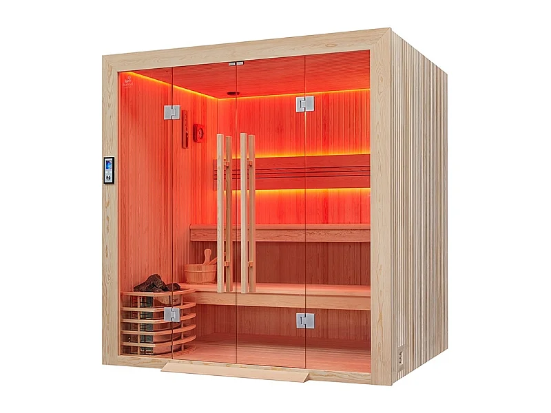 Sauna Boreal® Siberia PRO 200 - 4 à 6 personnes 200x170x210