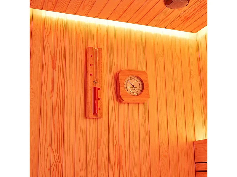 Sauna Boreal® Siberia PRO 200 - 4 à 6 personnes 200x170x210