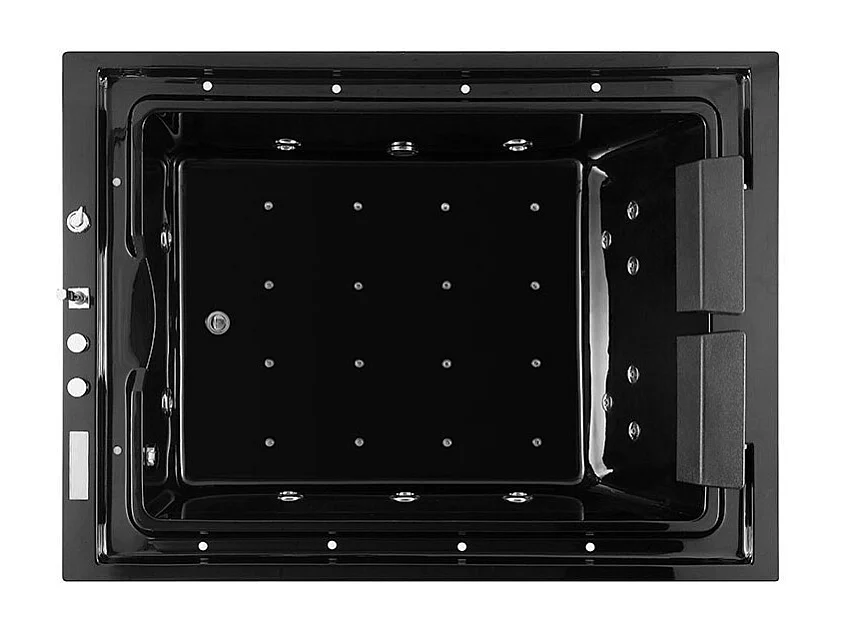 Baignoire balnéo VICTORIA BLACK 2 places 192x142 - DROITE