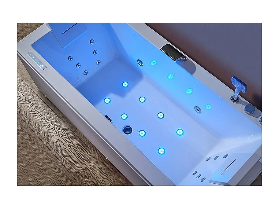 Baignoire balneo EDEN 170 1 à 2 places ARCHIPEL® 170x80