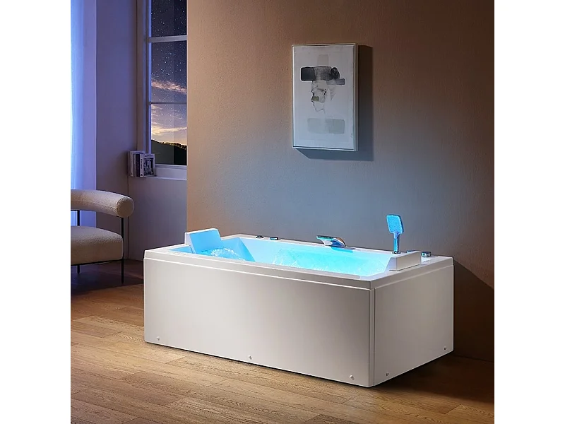 Baignoire balneo EDEN 170 1 à 2 places ARCHIPEL® 170x80