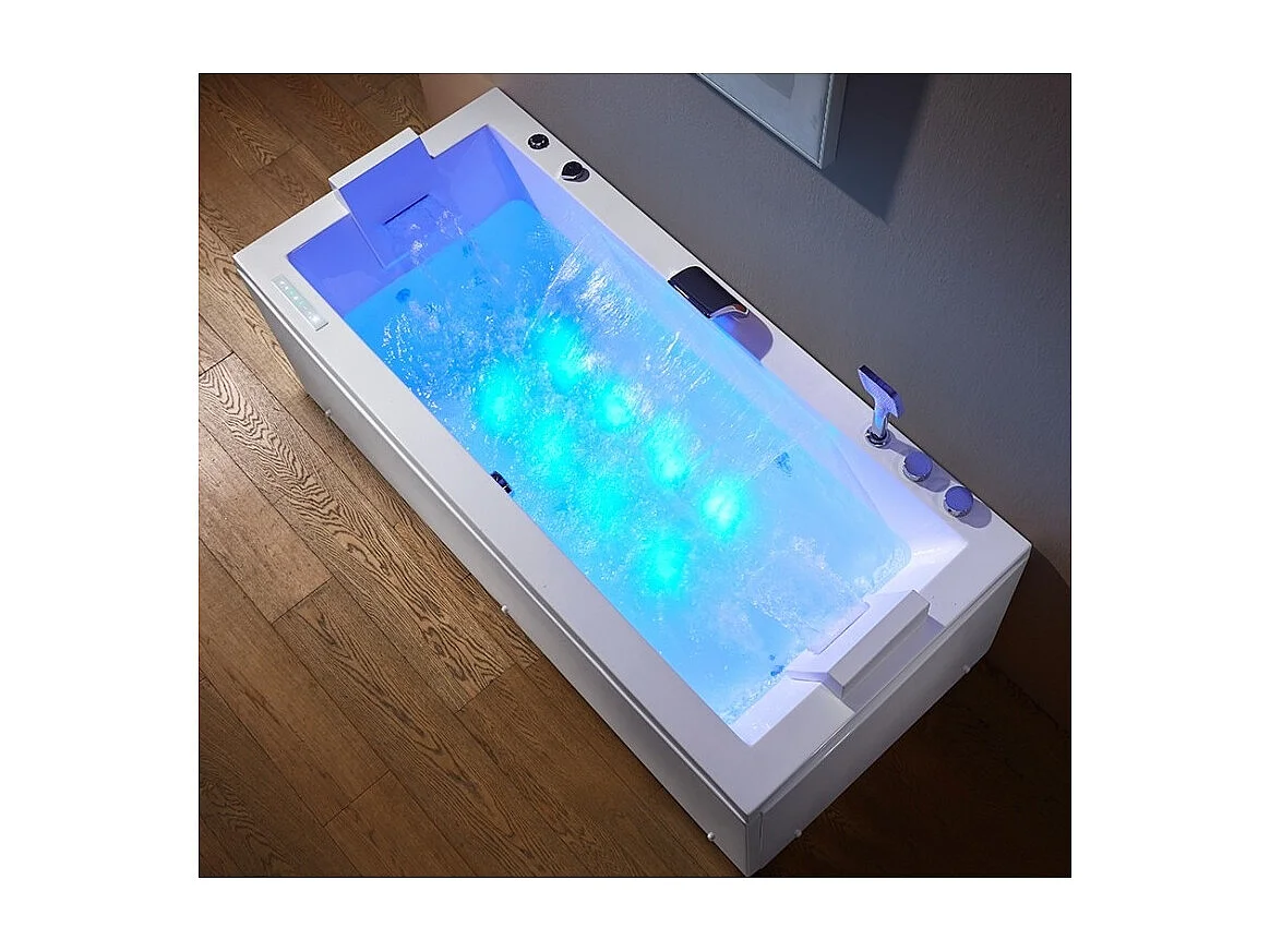 Baignoire balneo EDEN 170 1 à 2 places ARCHIPEL® 170x80