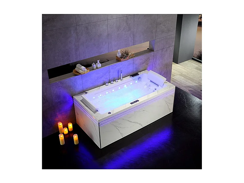 Baignoire balnéo thérapeutique Archipel® ALTESS 170 - 170*83 cm