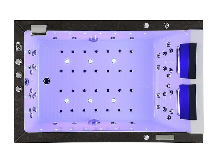 BAIGNOIRE BALNEO LORD DUO 2 PLACES ARCHIPEL® 185X120 - GAUCHE