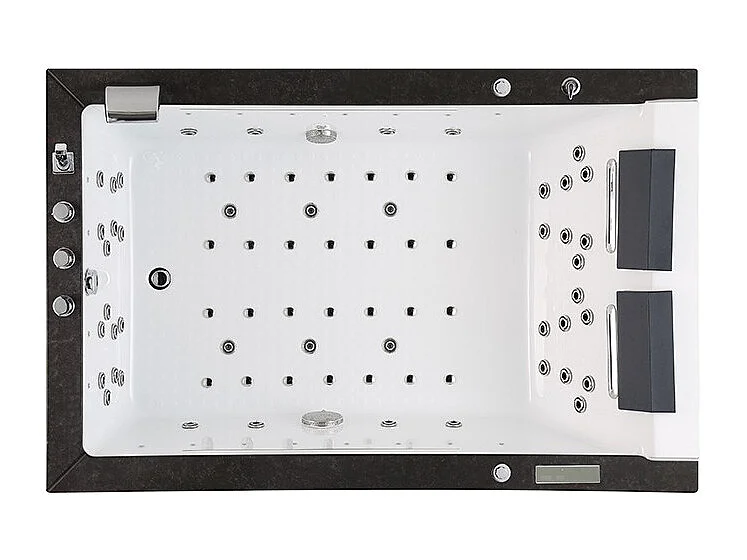 BAIGNOIRE BALNEO LORD DUO 2 PLACES ARCHIPEL® 185X120 - GAUCHE