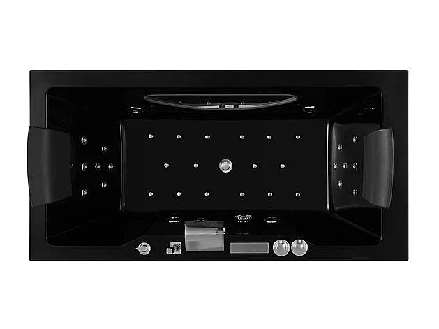Baignoire balneo Riviera CONCEPT BLACK ARCHIPEL® 180x90