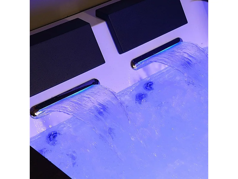 BAIGNOIRE BALNEO LORD DUO 2 PLACES ARCHIPEL® 185X120 - DROITE