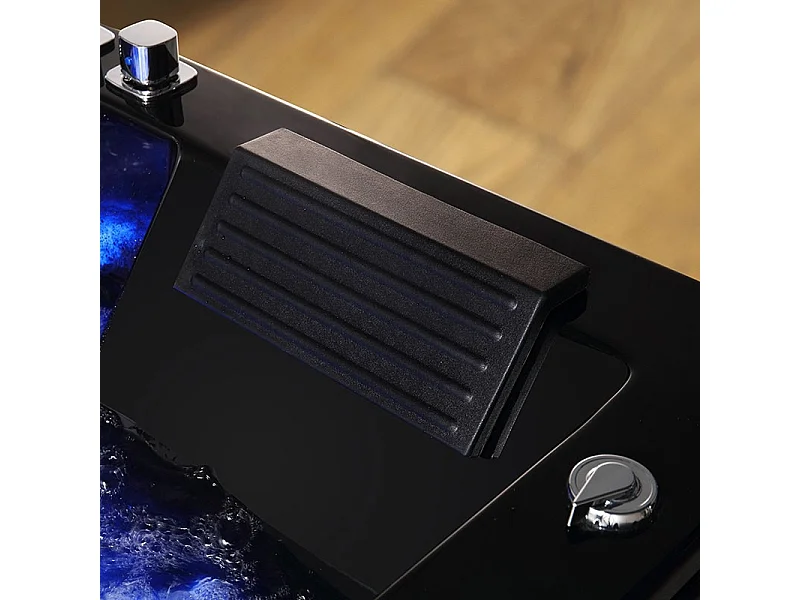 Baignoire Balneo Zeland® NIAGARA Duo BLACK 180x126