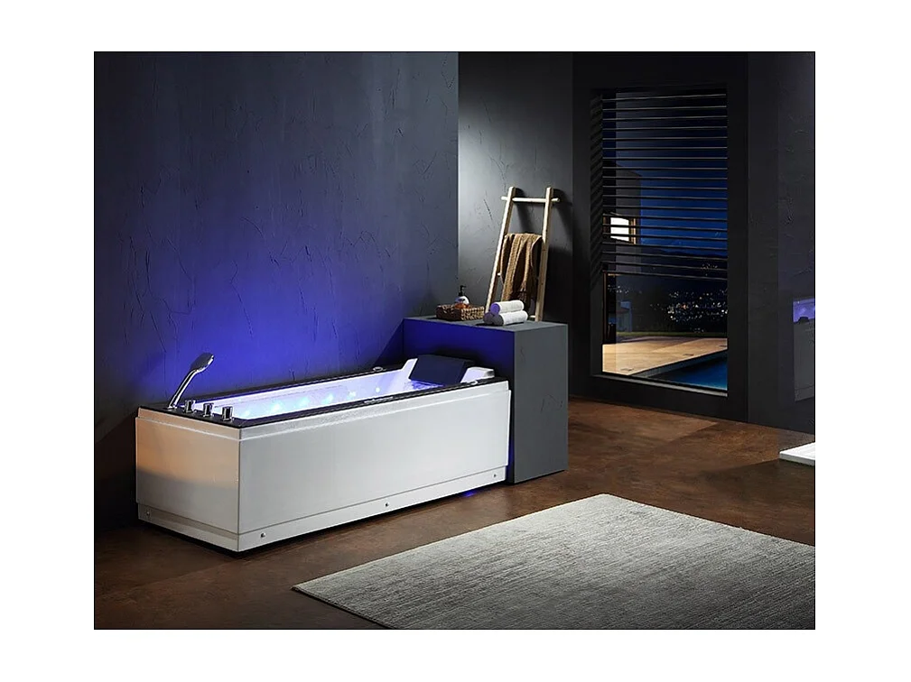 Baignoire balneo Lord Solo1 place ZELAND® 170x75 - GAUCHE