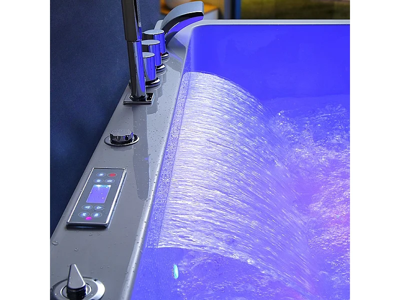 Baignoire balneo HAMILTON 170 ZELAND® 170x75 - angle droit