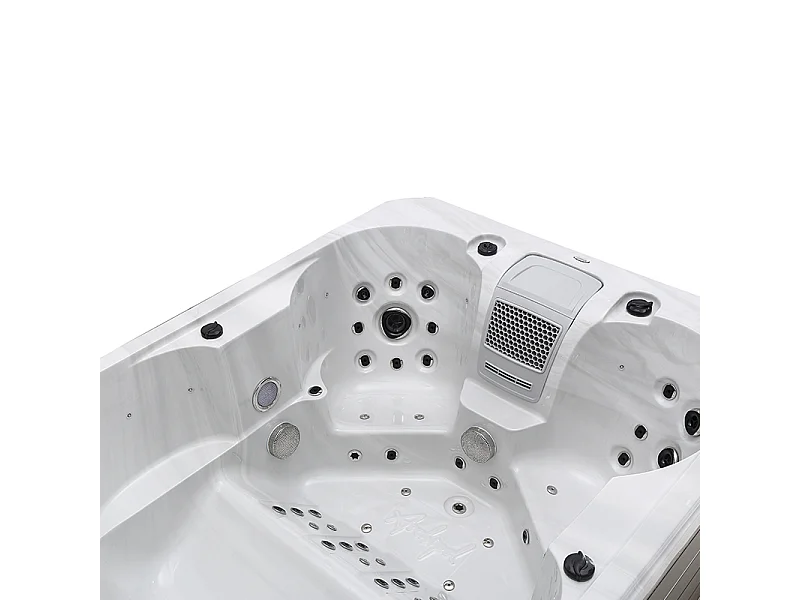 Spa compact 2 à 4 places Archipel® GT4 LED - Spa Thérapeutique Balboa® 215 x 160 cm