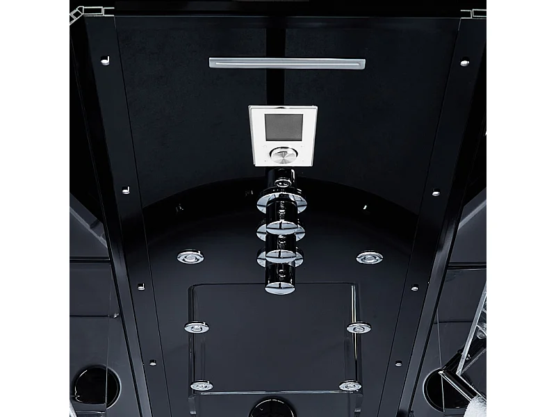 Combi Balneo douche Hammam Archipel® CBH BLACK Droite