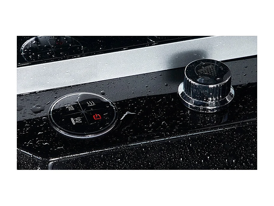 Combi Balneo douche Hammam Archipel® CBH BLACK Droite