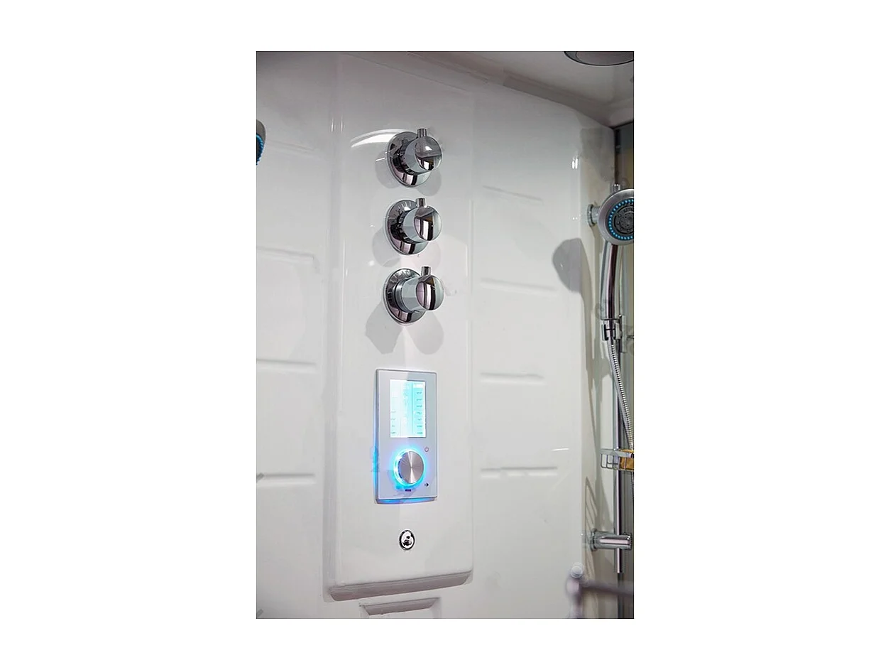 Combi Sauna Douche Hammam Boreal® SH220D - droite