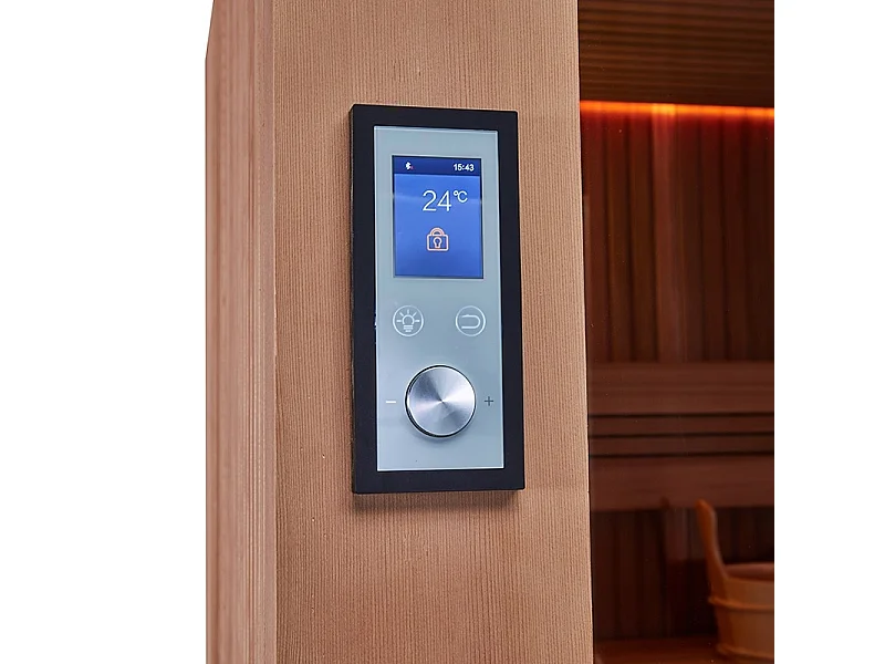 Combi Sauna Hammam BOREAL® SENSATION - 8/9 PLACES-360*160*200