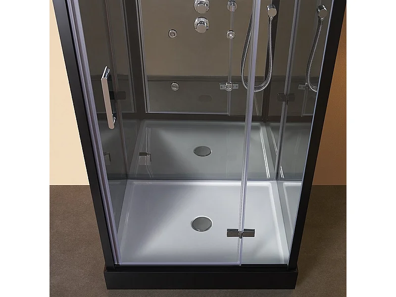 Douche hammam X-ONE 100 MIRROR - 100x90 cm