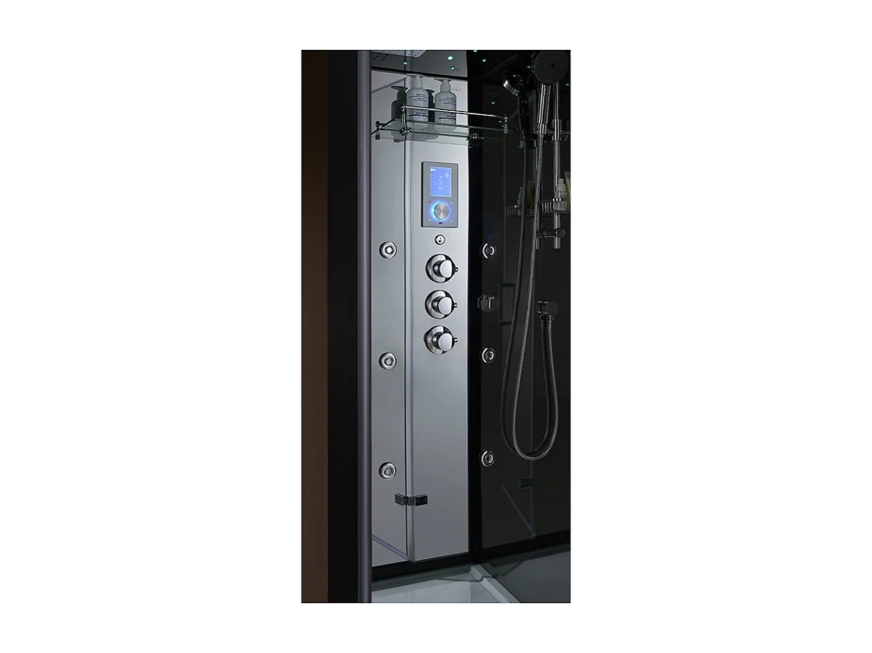 Douche hammam X-ONE 100 MIRROR - 100x90 cm