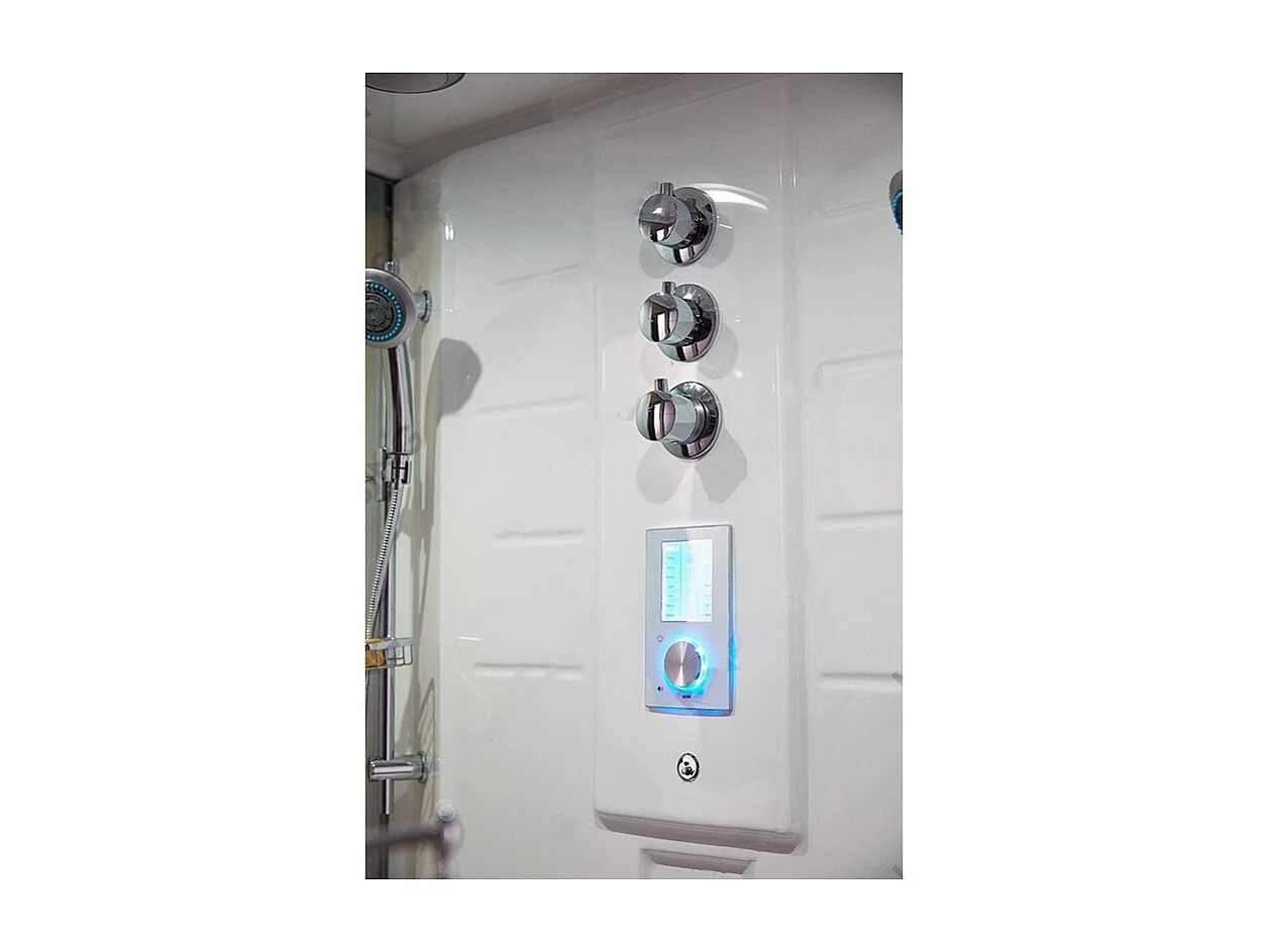 Combi Sauna Douche Hammam Boreal® SH220G - gauche