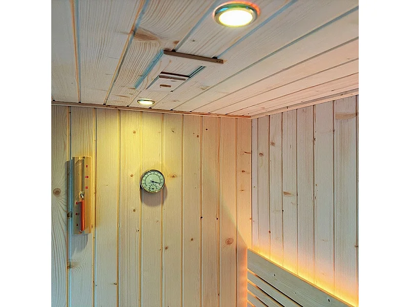 Combi Sauna Douche Hammam Boreal® SH220G - gauche