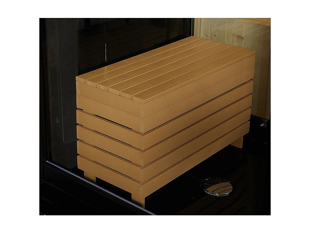 Combi Sauna Infrarouge Douche Hammam Boreal® IRH-180D - Droite