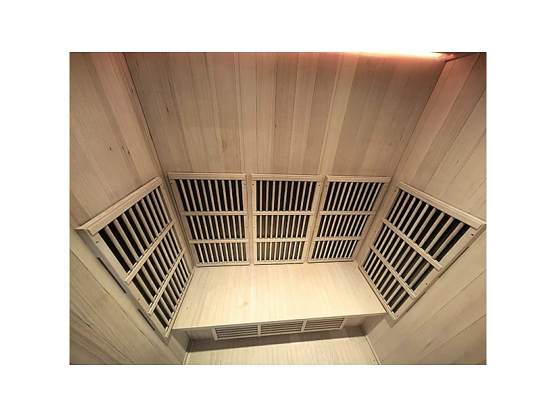 Sauna infrarouge BOREAL® CARBONE IR3 - 3 PLACES 150x120