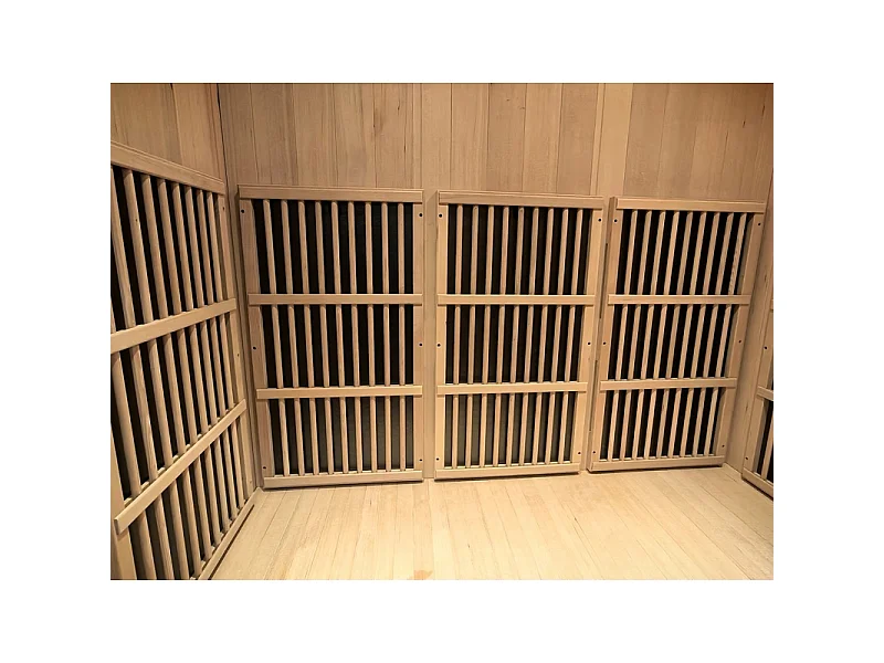 Sauna infrarouge BOREAL® CARBONE IR3 - 3 PLACES 150x120