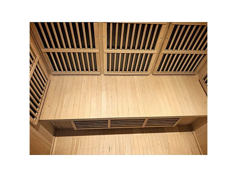 Sauna infrarouge BOREAL® CARBONE IR3 - 3 PLACES 150x120