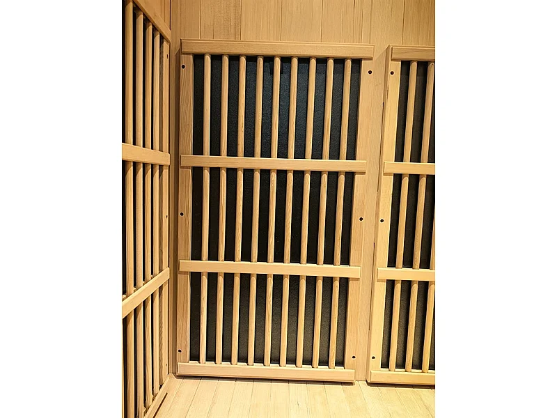 Sauna infrarouge BOREAL® CARBONE IR3 - 3 PLACES 150x120