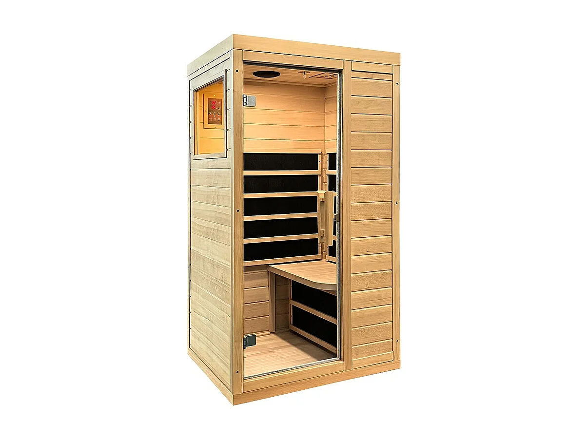 Sauna infrarouge BOREAL® NANO (1 PLACE) 93x73