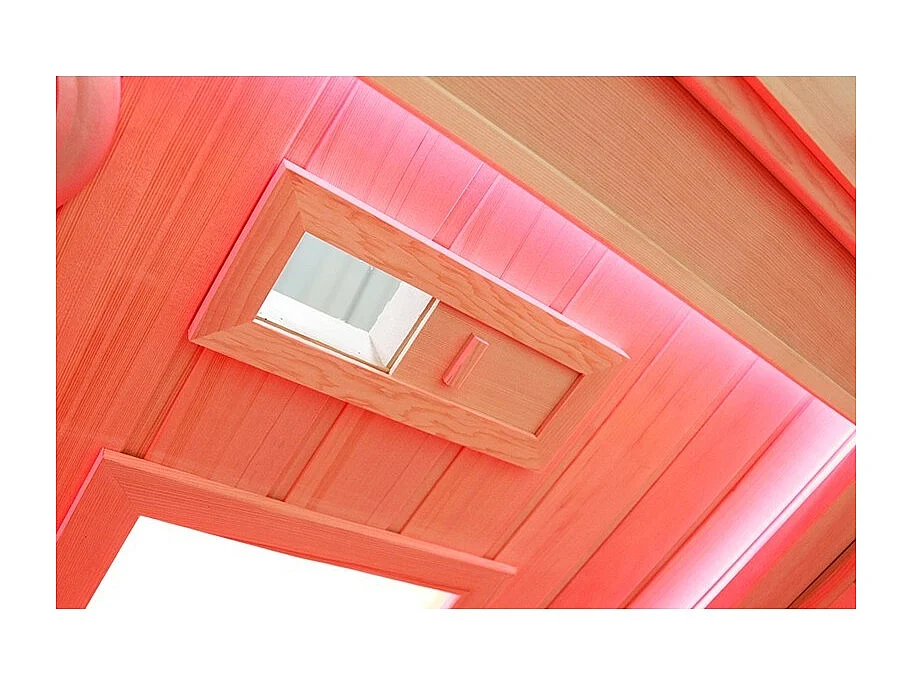 Sauna Infrarouge Boreal® 130C d'Angle à Spectre Complet