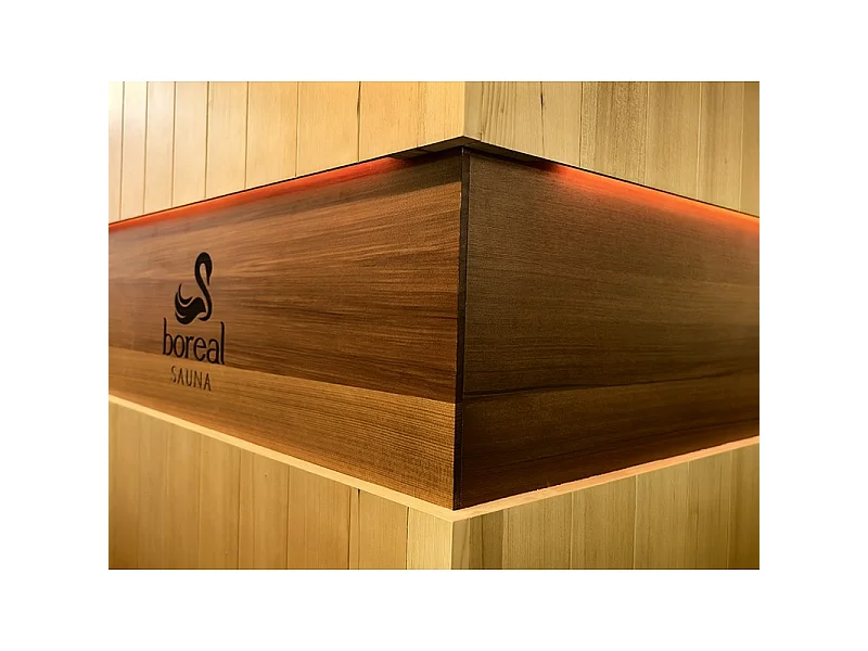 Sauna infrarouge BOREAL® CARBONE IR1 (1 PLACE) 90x90