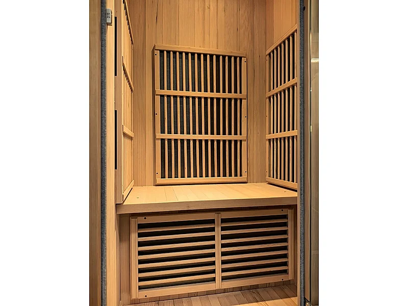 Sauna infrarouge BOREAL® CARBONE IR1 (1 PLACE) 90x90