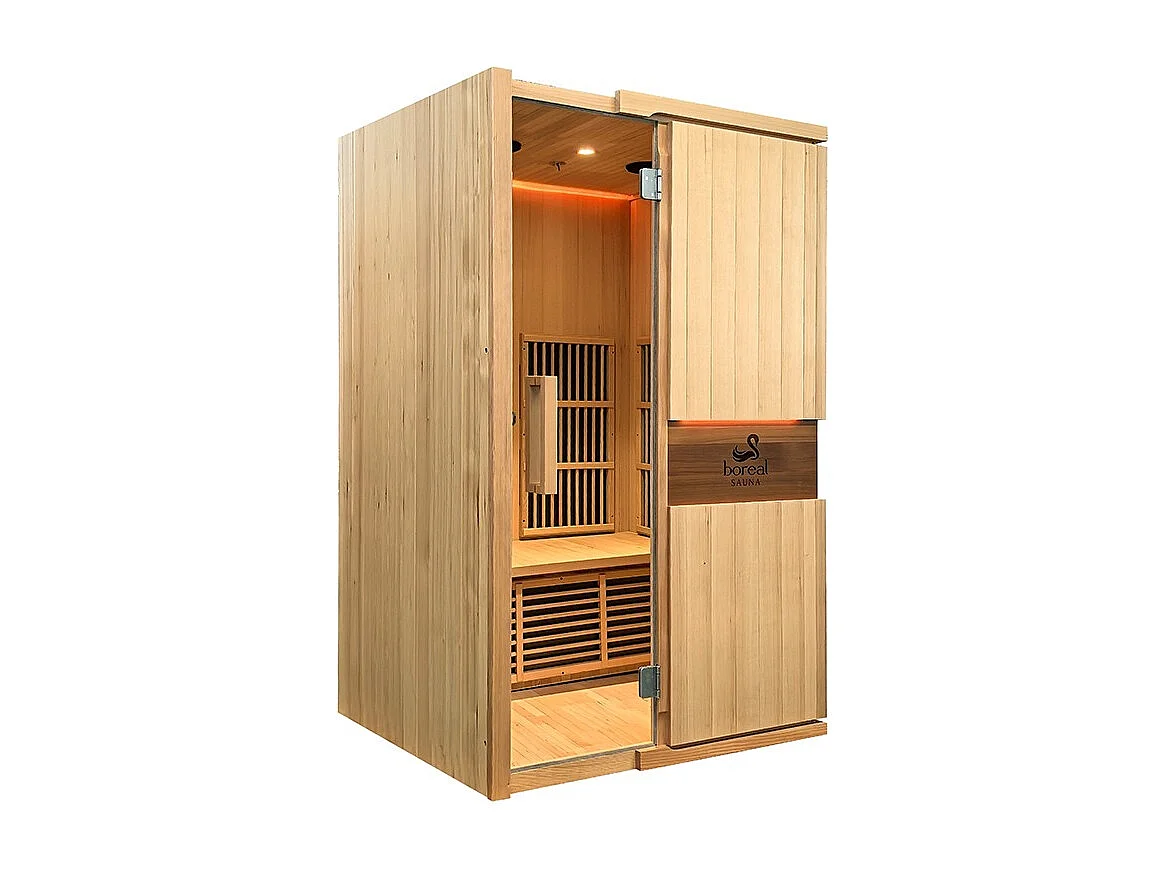 Sauna infrarouge BOREAL®CARBONE IR2 - 2 PLACES 120x100