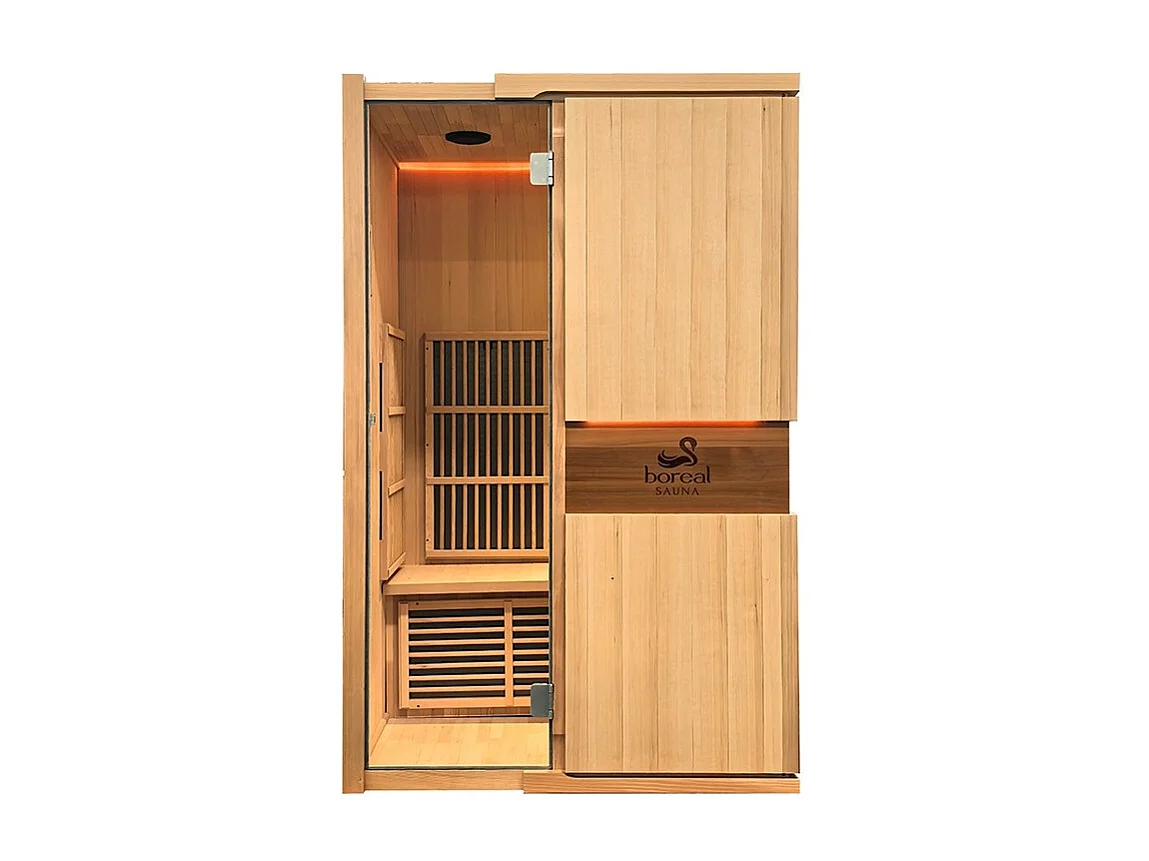 Sauna infrarouge BOREAL®CARBONE IR2 - 2 PLACES 120x100